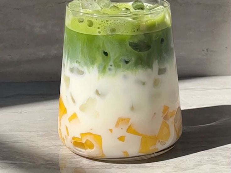 Sommer Specials – Matcha with a Mango twist