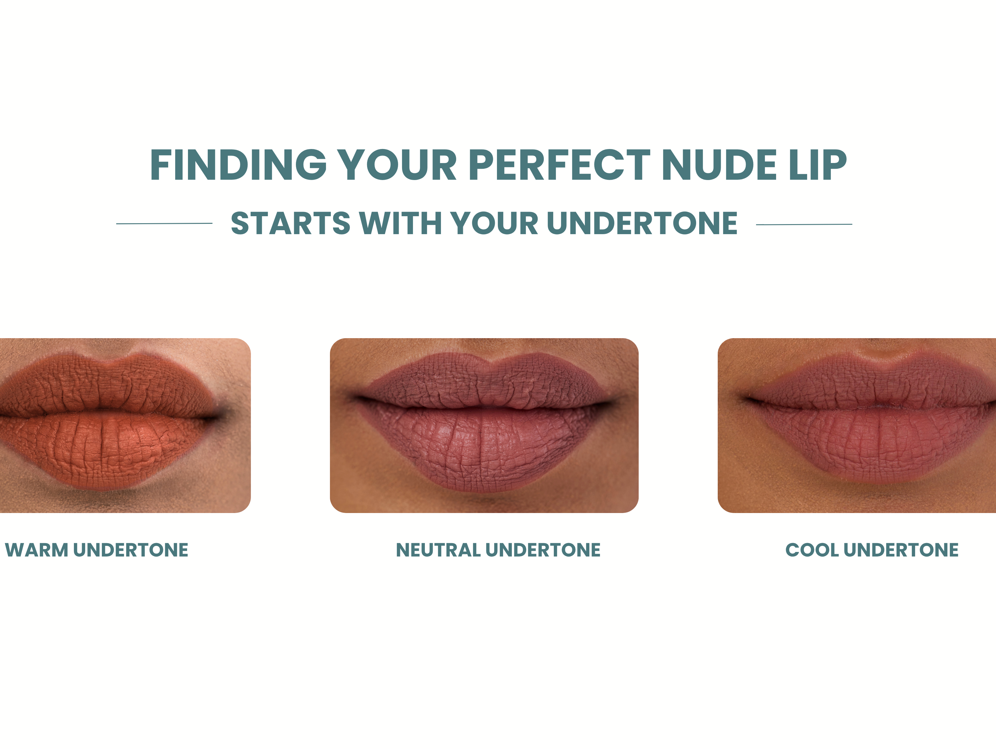 How to Find Your Perfect Nude Lip Colour Based on Your Undertone