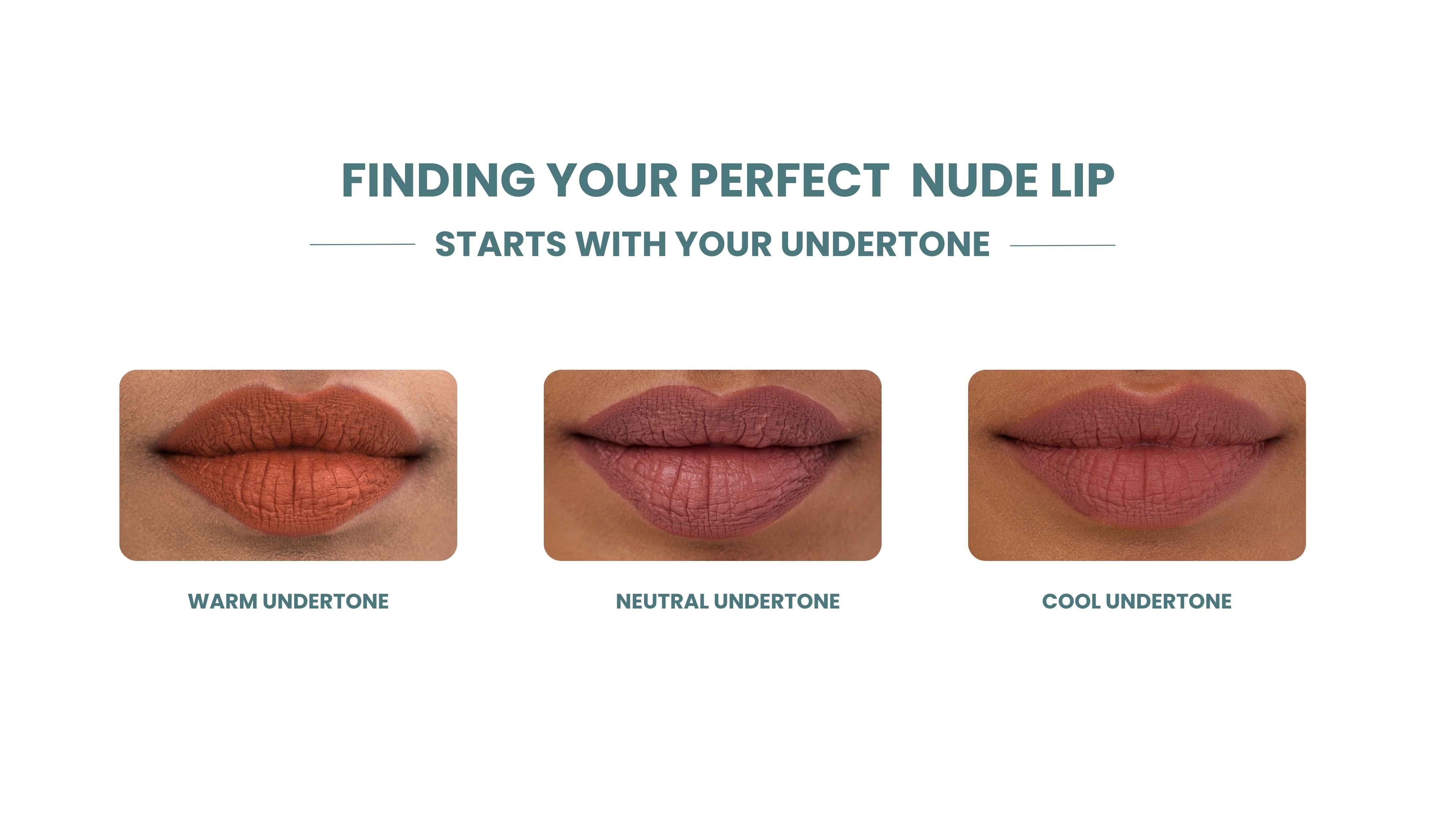 How to Find Your Perfect Nude Lip Colour Based on Your Undertone